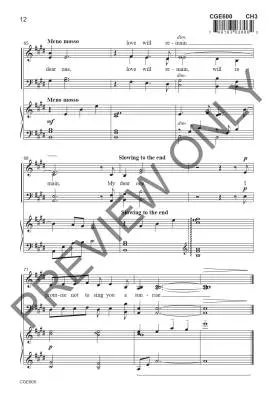 Love Will Remain - Burrows - Choral Octavo - SATB Accompanied