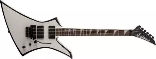 KEXMG Kelly Electric Guitar - White w/Black Bevels