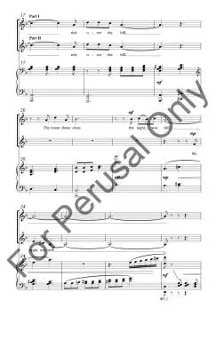 The Horseman - Dwyer/Ellis - Choral Octavo - 2-Pt Accompanied