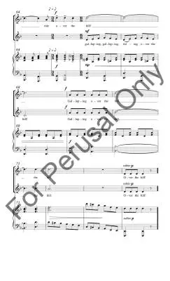 The Horseman - Dwyer/Ellis - Choral Octavo - 2-Pt Accompanied