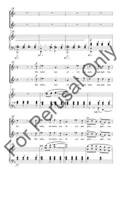 The Horseman - Dwyer/Ellis - Choral Octavo - 2-Pt Accompanied