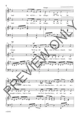 We Will Be the Change - Johnson - Choral Octavo - SA Accompanied