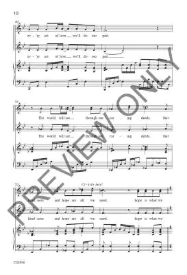 We Will Be the Change - Johnson - Choral Octavo - SA Accompanied