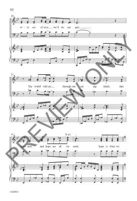 We Will Be the Change - Johnson - Choral Octavo - SAB Accompanied