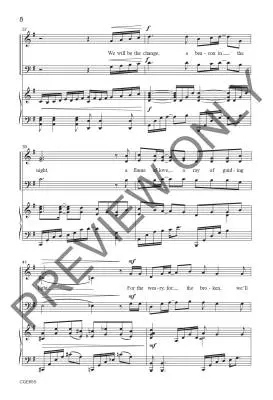 We Will Be the Change - Johnson - Choral Octavo - SAB Accompanied