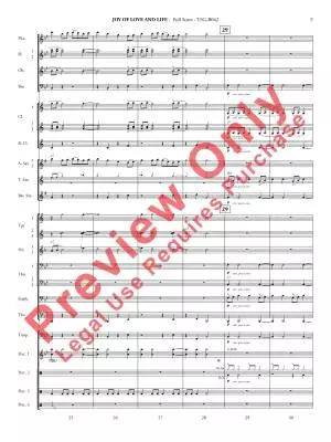 Joy of Love and Life - Grant - Concert Band - Gr. 4