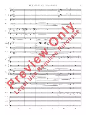 Joy of Love and Life - Grant - Concert Band - Gr. 4