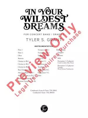 In Your Wildest Dreams - Grant - Concert Band - Gr. 3