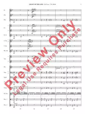 Legacy of the Land - Grant - Concert Band - Gr. 2.5