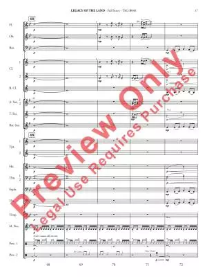 Legacy of the Land - Grant - Concert Band - Gr. 2.5