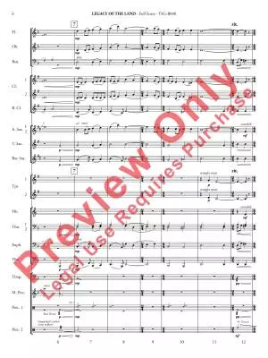 Legacy of the Land - Grant - Concert Band - Gr. 2.5