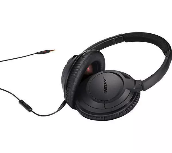 Soundtrue Around Ear Headphones - Black