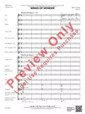 Wings of Wonder - Grant - Concert Band - Gr. 2