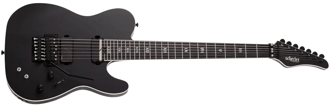 PT-7 FR-S SLS Elite Evil Twin 7-String Electric Guitar - Satin Black