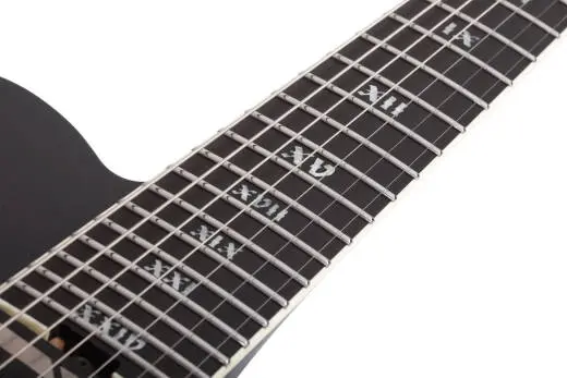 PT-7 FR-S SLS Elite Evil Twin 7-String Electric Guitar - Satin Black