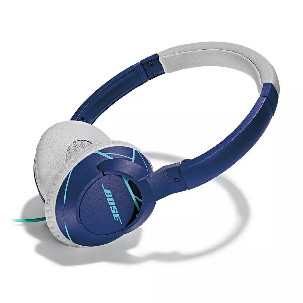 Soundtrue On Ear Headphones - Purple/Mint