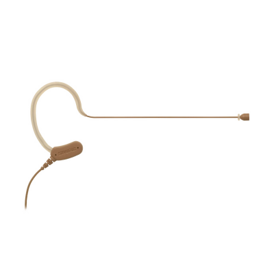 Shure - MX153 Microflex Omni Earset Microphone - Cocoa