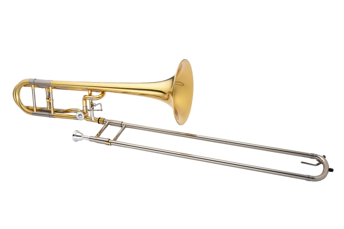 JTB1160FOQ Open Wrap Tenor Trombone with F Attachment and Yellow Brass Bell