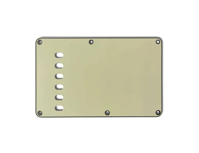 Tremolo Spring Cover Backplate - Mint Green 3-Ply