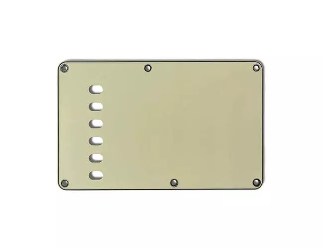 Tremolo Spring Cover Backplate - Mint Green 3-Ply