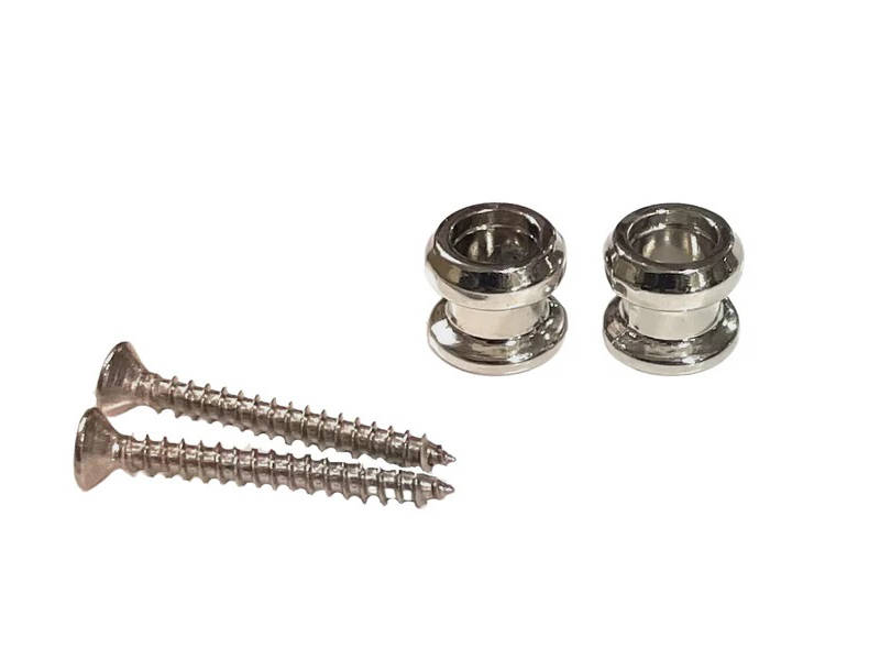 Economy Strap Buttons for Schaller Strap Lock System - Nickel