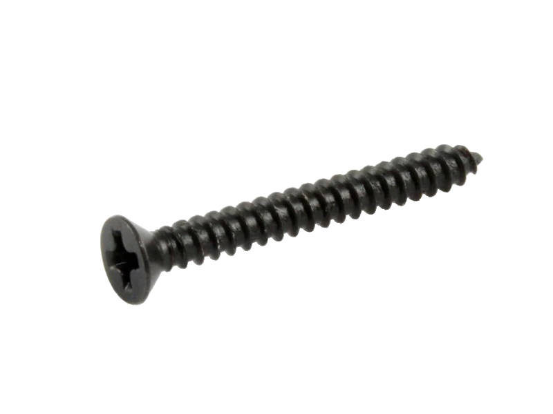 Tall Humbucking Ring Screws #2 x 3/4 (8 pcs) - Black