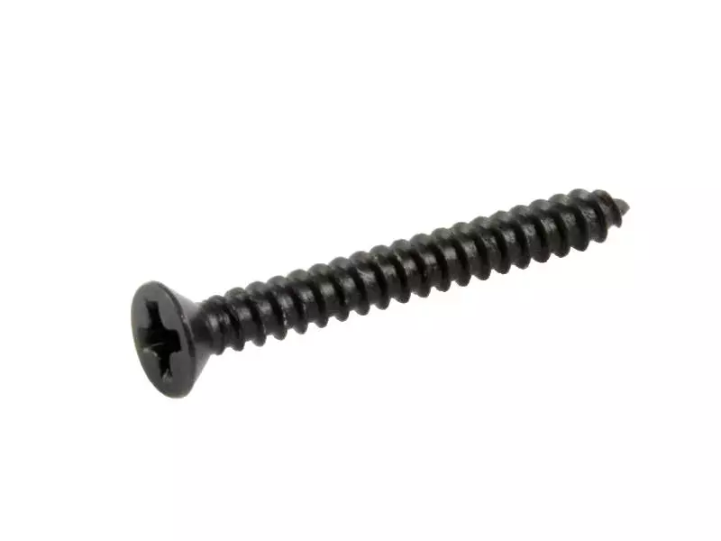 Tall Humbucking Ring Screws #2 x 3/4 (8 pcs) - Black