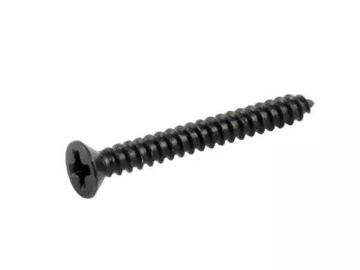 All Parts - Tall Humbucking Ring Screws #2 x 3/4 (8 pcs) - Black
