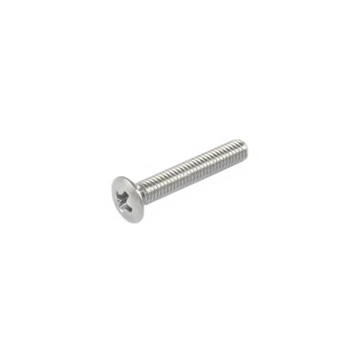 Long Tuner Button Screws (6 pcs) - Chrome