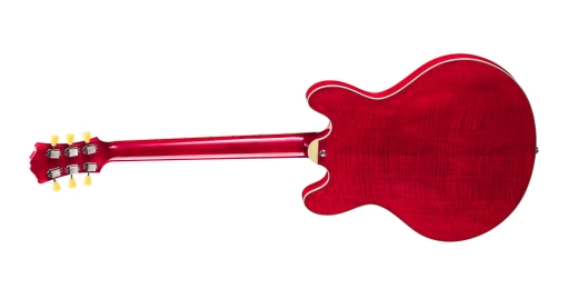 Thinline Semi-Hollow Electric Guitar with Hardshell Case - Red