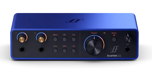 Anniversary Edition Scarlett 2i2 4th Gen USB-C Audio Interface