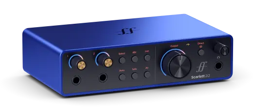 Anniversary Edition Scarlett 2i2 4th Gen USB-C Audio Interface