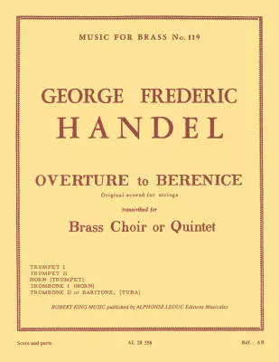 Leclair And Associate - Overture from Berenice - Handel/Glick - Brass Quintet