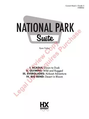 National Park Suite - Fraley - Concert Band - Gr. 3