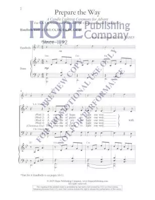 Prepare the Way - Raney - Choral Octavo - SATB Accompanied