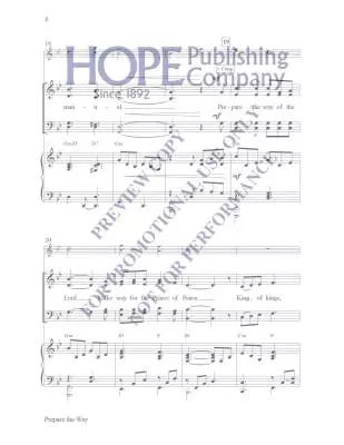 Prepare the Way - Raney - Choral Octavo - SATB Accompanied