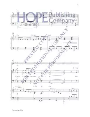 Prepare the Way - Raney - Choral Octavo - SATB Accompanied