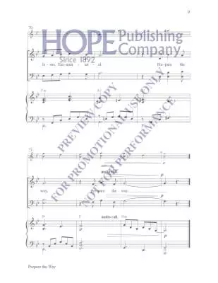 Prepare the Way - Raney - Choral Octavo - SATB Accompanied