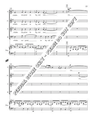 Gabriola Island Lullaby (Longer Version) - Belina/Farrell - Choral Octavo - SATB