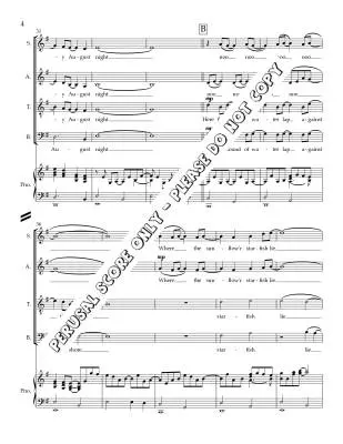 Gabriola Island Lullaby (Longer Version) - Belina/Farrell - Choral Octavo - SATB