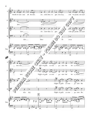 Gabriola Island Lullaby (Longer Version) - Belina/Farrell - Choral Octavo - SATB