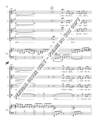 Gabriola Island Lullaby (Longer Version) - Belina/Farrell - Choral Octavo - SATB