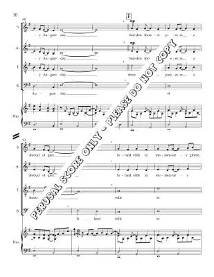 Gabriola Island Lullaby (Longer Version) - Belina/Farrell - Choral Octavo - SATB