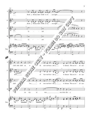 Gabriola Island Lullaby (Longer Version) - Belina/Farrell - Choral Octavo - SATB