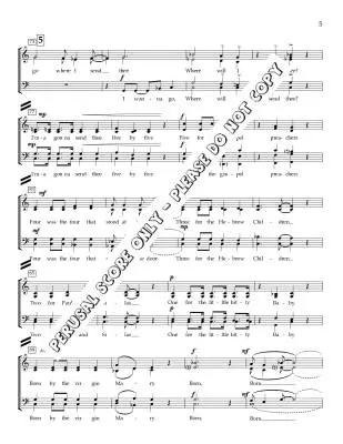 Children Go Where - Nickel - Choral Octavo - SATB A Cappella