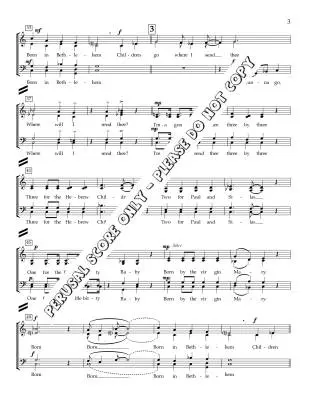 Children Go Where - Nickel - Choral Octavo - SATB A Cappella