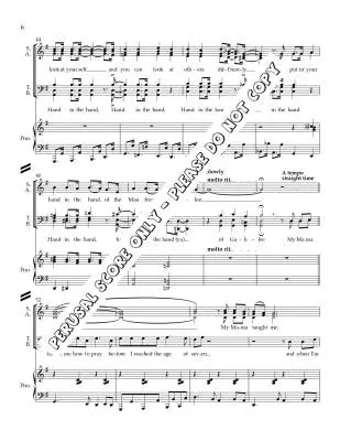 Put Your Hand in the Hand - MacLellan/Nickel - Choral Octavo - SATB Accompanied