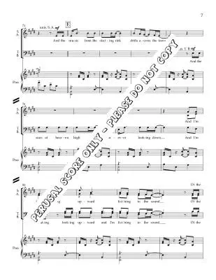 Skating Rink - Francey/Sirett - Choral Octavo - SATB Accompanied