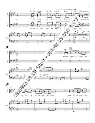 Skating Rink - Francey/Sirett - Choral Octavo - SATB Accompanied