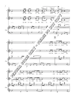 Skating Rink - Francey/Sirett - Choral Octavo - SSAA Accompanied